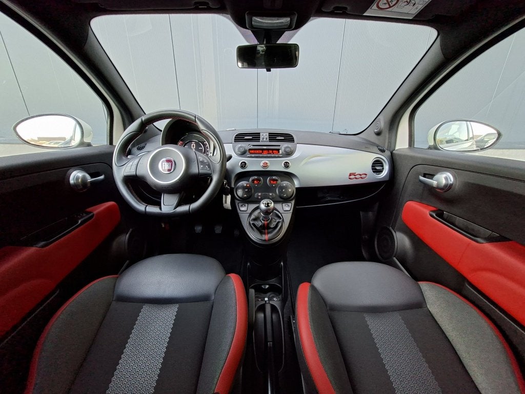 Fiat 500 0.9 TwinAir T 500S | NAP | Sport uitvoering | Zuini, Auto's, Gebruikt, Leder en Stof, Origineel Nederlands, Bedrijf