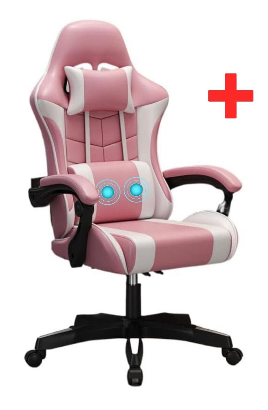 Nieuwe Gaming Stoel roze wit, Ophalen, Nieuw, Roze, Bureaustoel