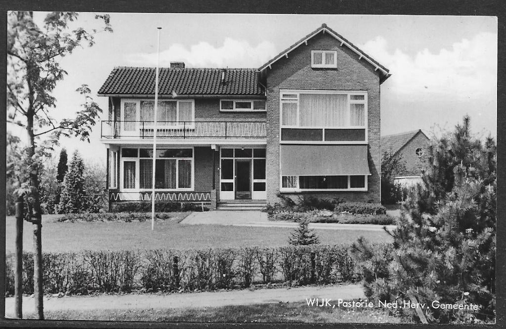 291 Wijk en Aalburg, Pastorie Ned Herv, Gemeente, Ophalen of Verzenden, Voor 1920, Ongelopen, Noord-Brabant