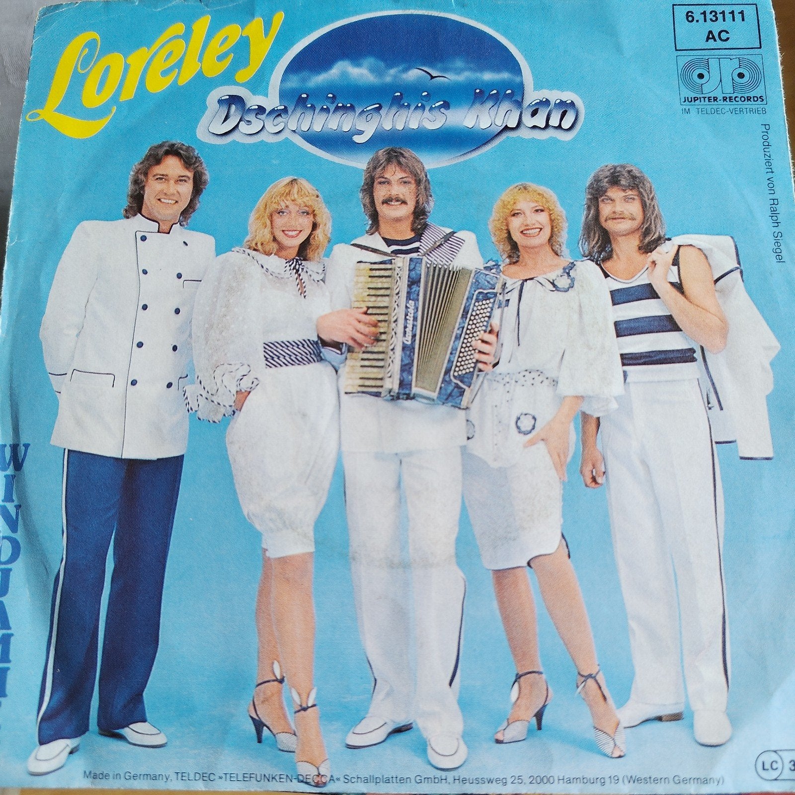 Dschinghis Khan - Loreley (Single), Ophalen of Verzenden, Gebruikt, 7 inch