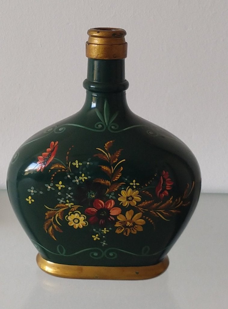 wijnfles karaf vintage glas, volgnr 19, Ophalen of Verzenden