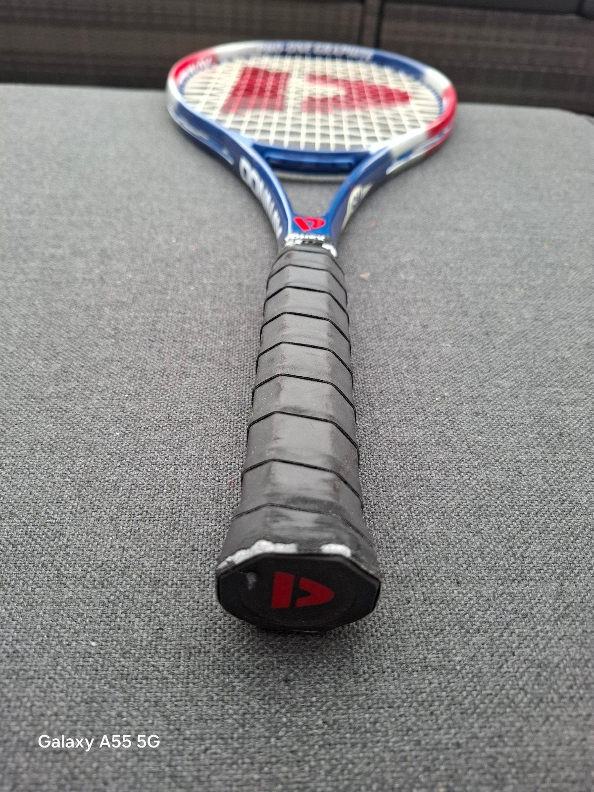 Donnay Pro-One Graphite Tennisracket - Blauw/Rood/Wit, Overige merken, Onbekend, raadpleeg de officiële Donnay website, L4, Donnay Sports