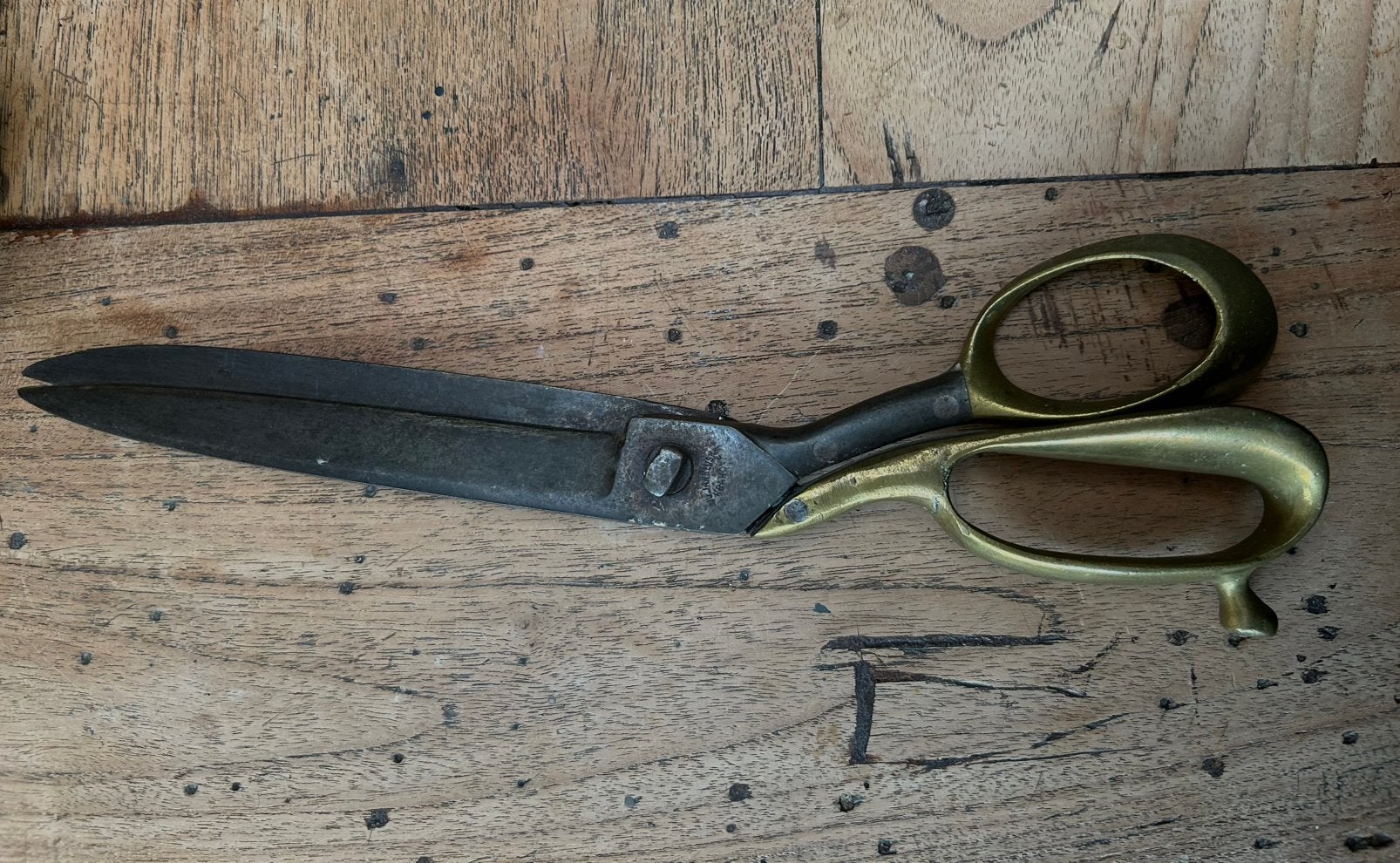Oude kleermakers schaar stofschaar coupon schaar krakoff, Ophalen of Verzenden