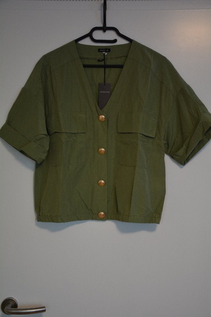 Nieuwe blouse CAROLINE BISS., Ophalen of Verzenden, Nieuw, Maat 42/44 (L), Groen