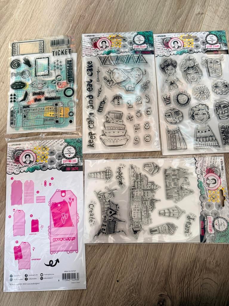 Stempels en stanzen van Art by Marlene, Ophalen of Verzenden, Nieuw, Clearstamp