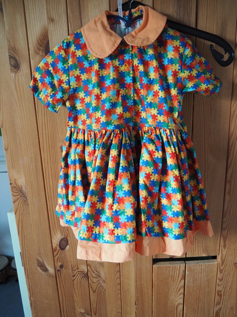 kinderjurkje maat 86-92, Meisje, Handgemaakt, Nieuw, Ophalen of Verzenden