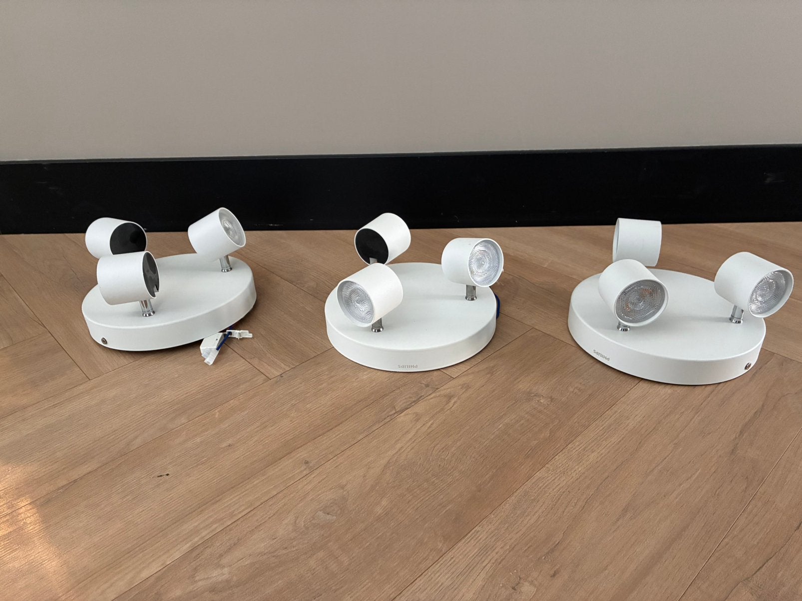 3x Philips - Dimbare LED Spot 3xLED/4W/230V, Dimbaar, Overige fittingen, Ophalen of Verzenden, Zo goed als nieuw