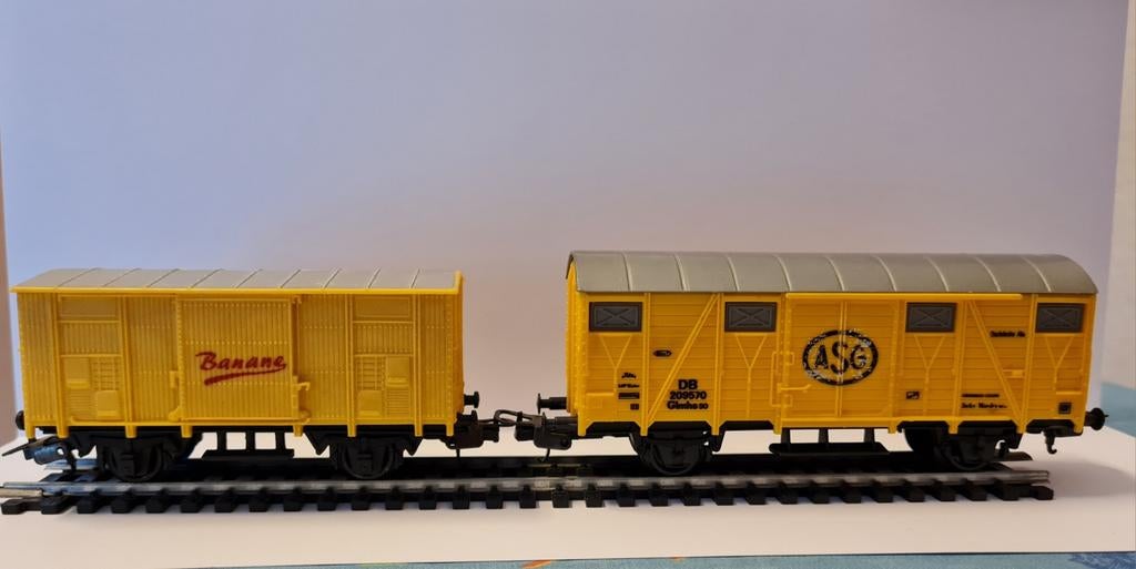Lima wagons 2 stuks h0, Gebruikt, Gelijkstroom, Wagon, Ophalen of Verzenden
