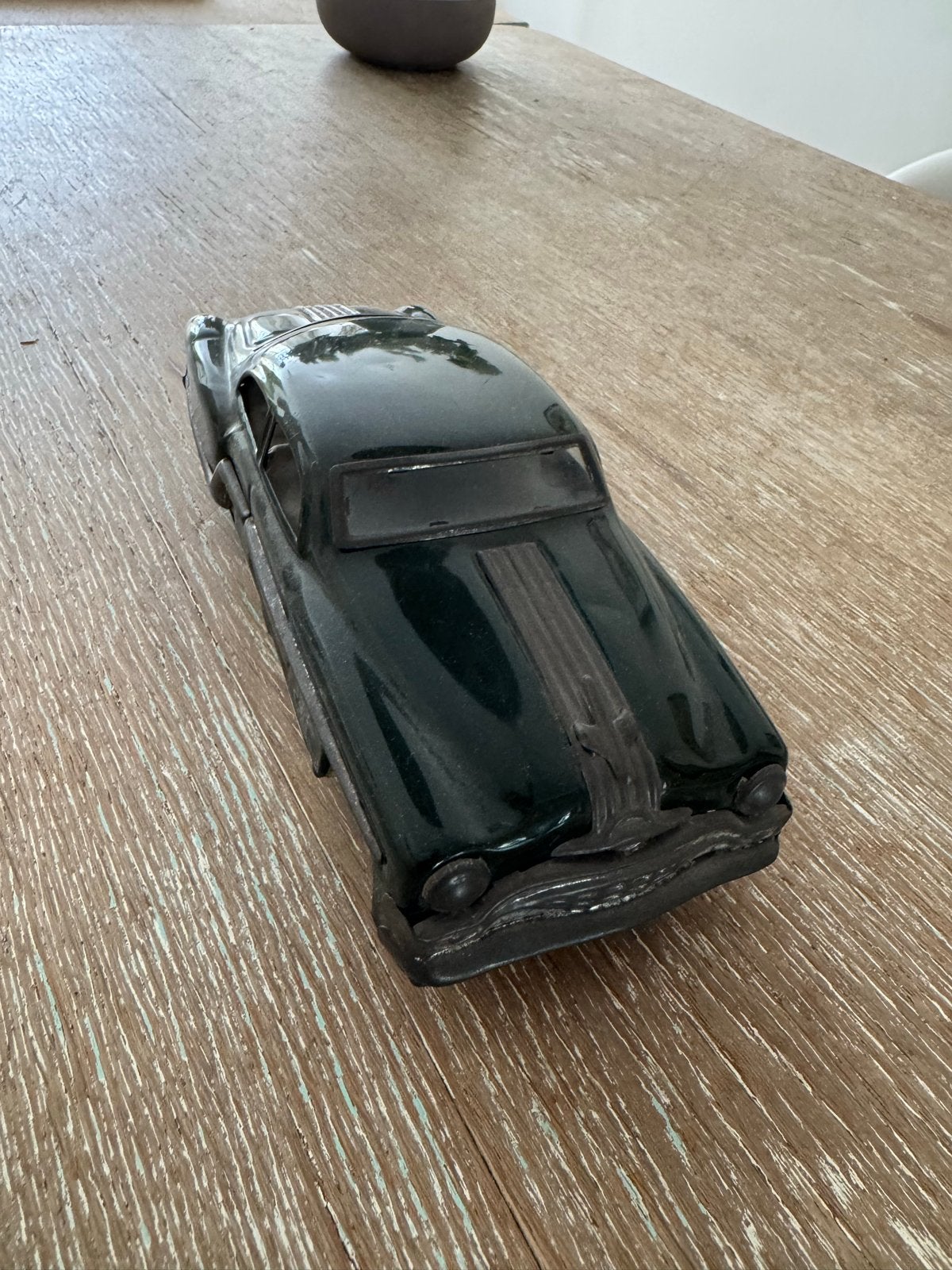 Vintage blikken speelgoedauto - Groen, Overige merken, Gebruikt, Auto, Groter dan 1:32