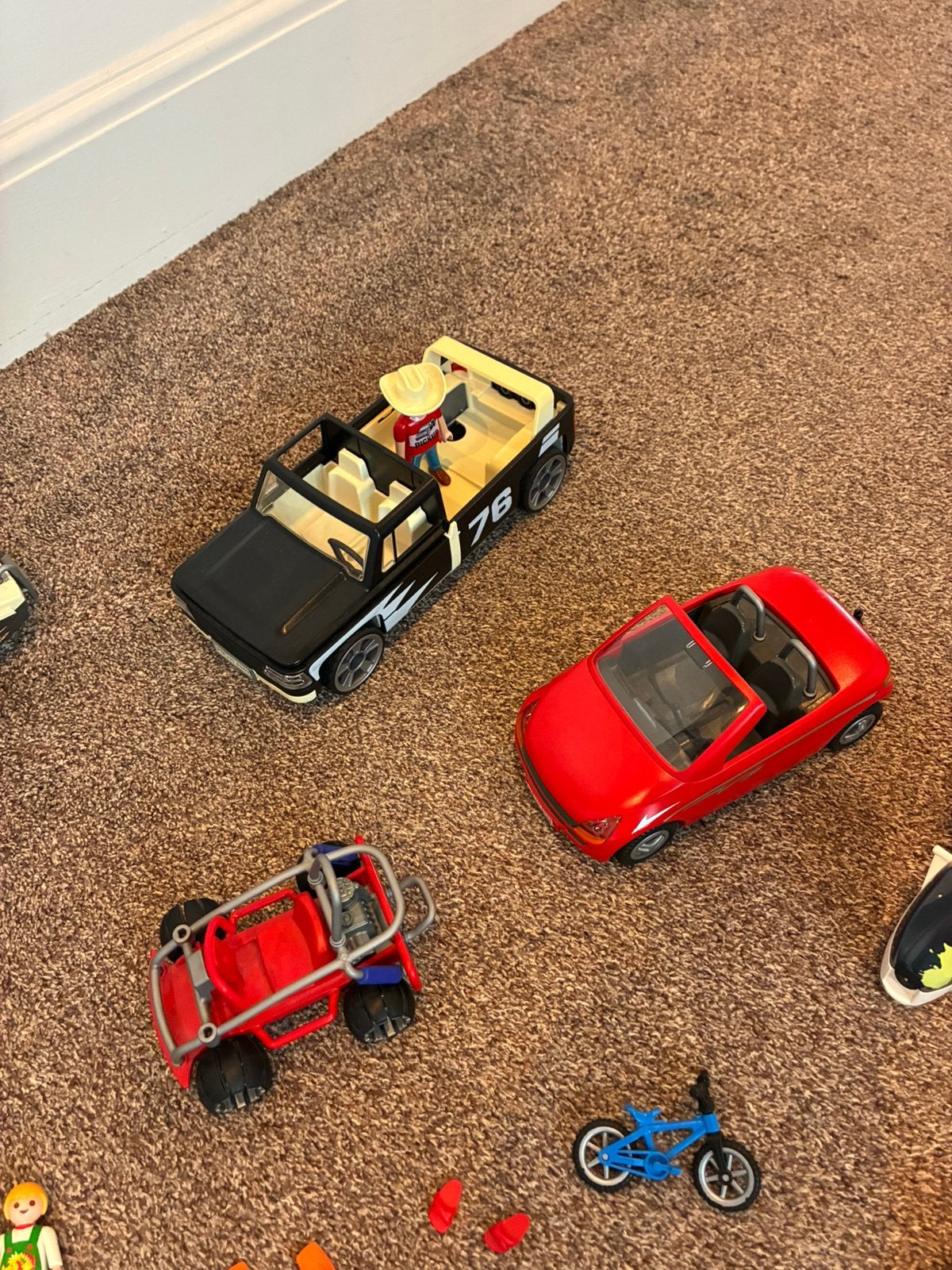Playmobil speedboot auto motor fietsen dinosaur, Ophalen of Verzenden, Zo goed als nieuw