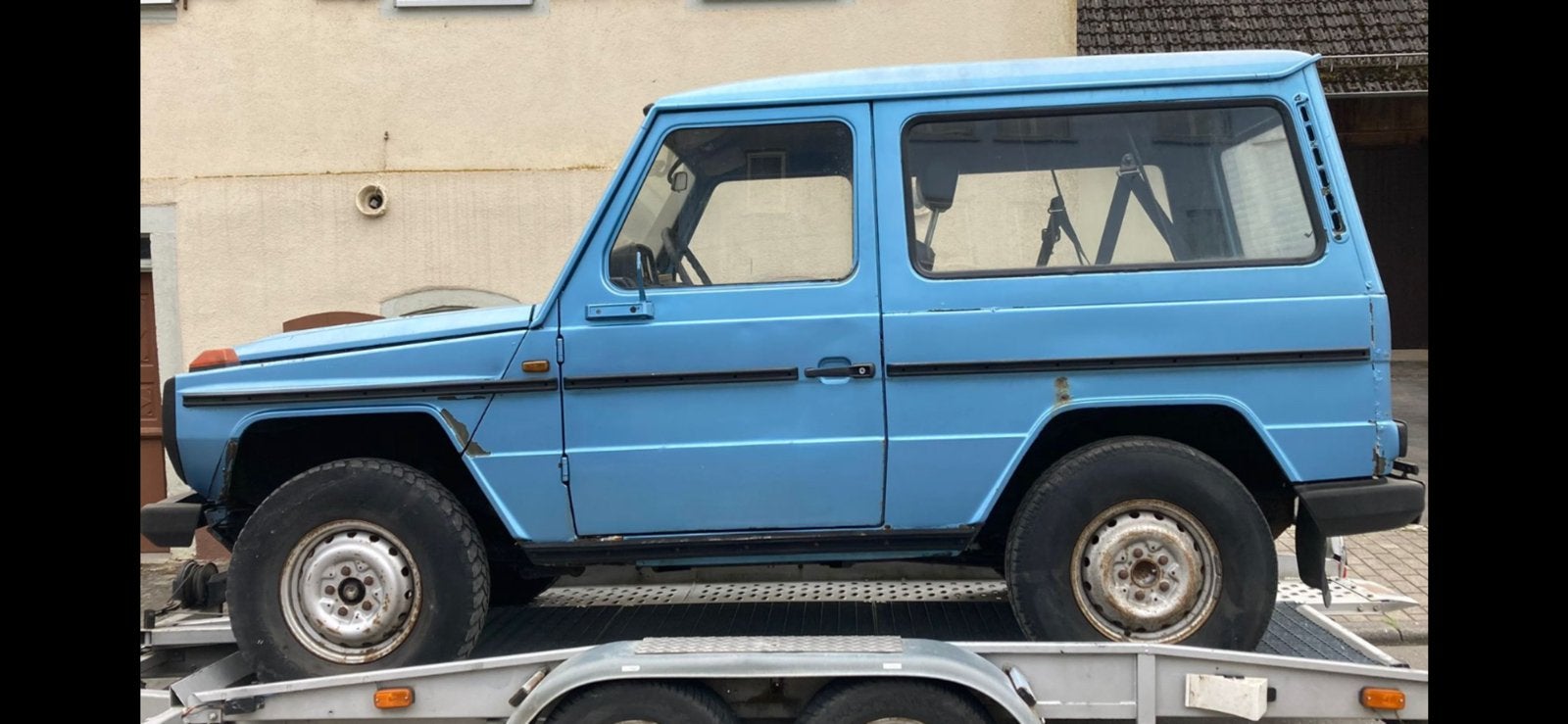 Mercedes G-240 GD -1985 Klein Project !Laatste ;13 dagen!!, Trekhaak, Zwart, 4 cilinders, G-Klasse