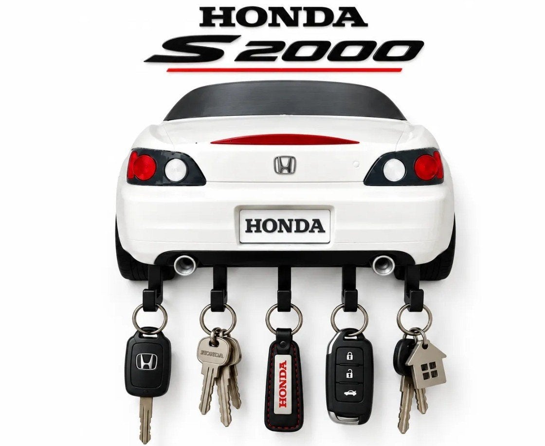 Honda S2000 Sleutelhouder - Diverse Kleuren, Ophalen of Verzenden, Nieuw, Kunststof