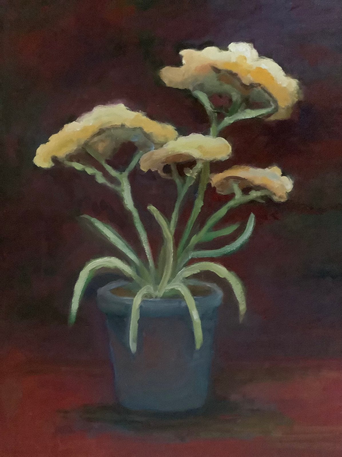 Olieverf schilderij, 40/50 c.m., gesigneerd, Ophalen of Verzenden