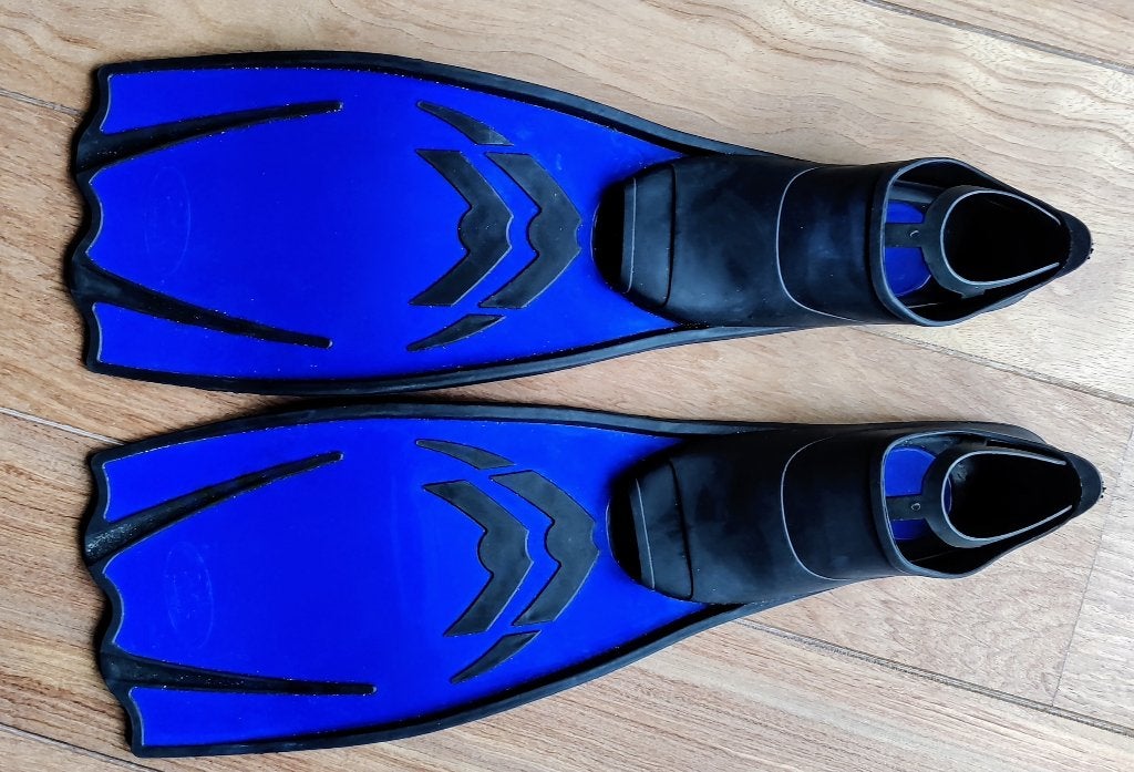 Zwemvliezen maat 38-39, Ophalen of Verzenden, Zo goed als nieuw, Snorkelvinnen