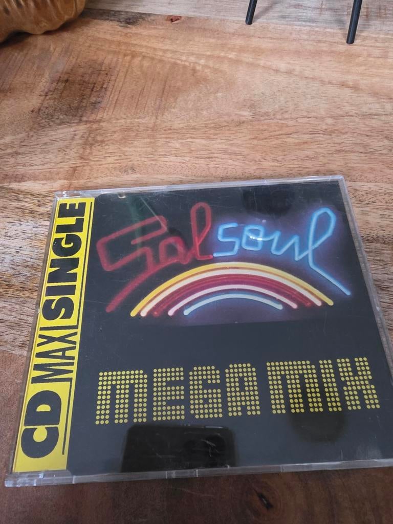 Salsoul Mega Mix CD Maxi Single - Rams Horn Records (1991), Cd's en Dvd's, Cd Singles, Gebruikt, Dance, 1 single, Maxi-single
