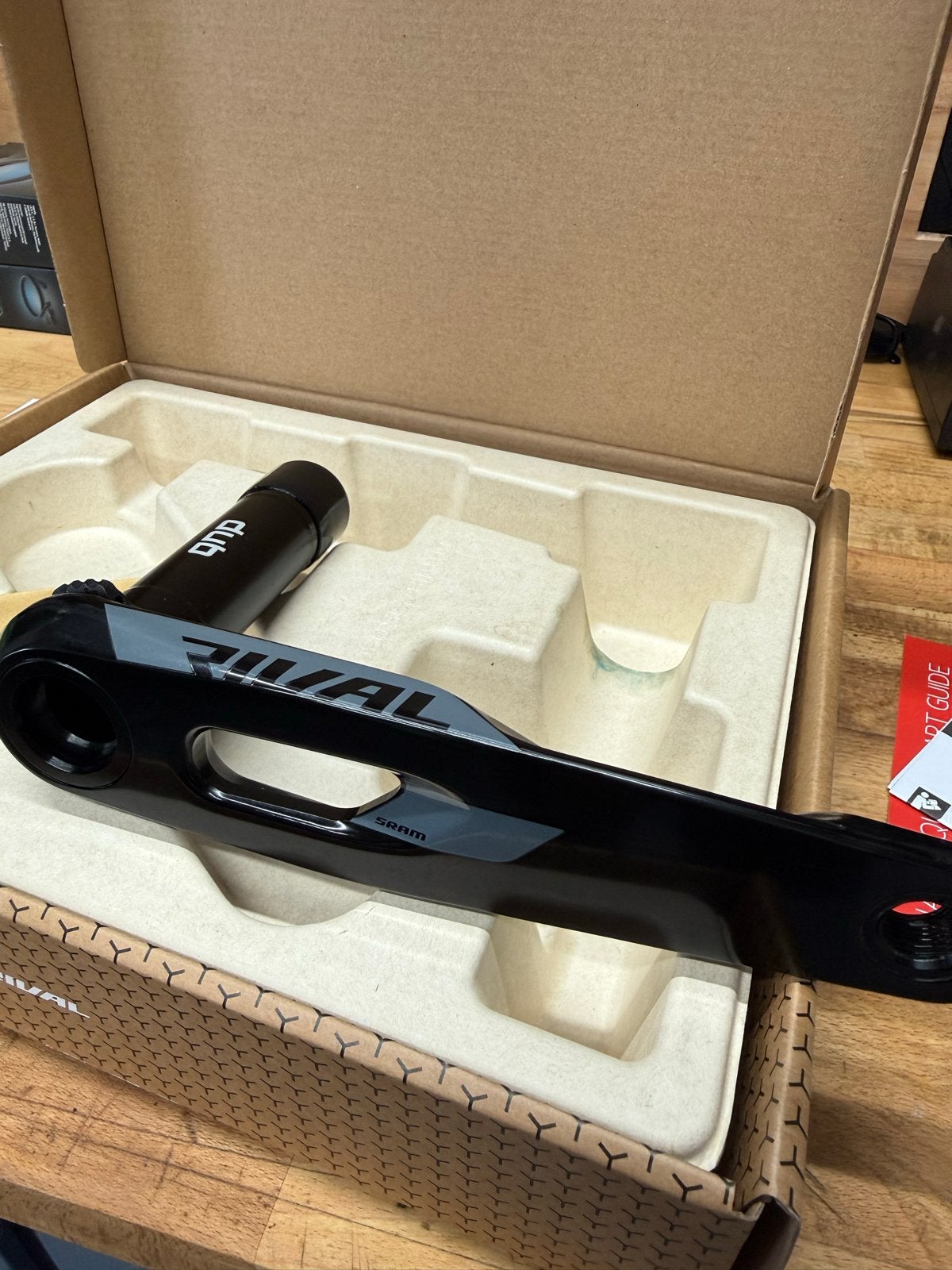 SRAM Rival DUB linker crank arm 172,5, Crankstel of Pedalen, Nieuw, Ophalen of Verzenden, Aluminium