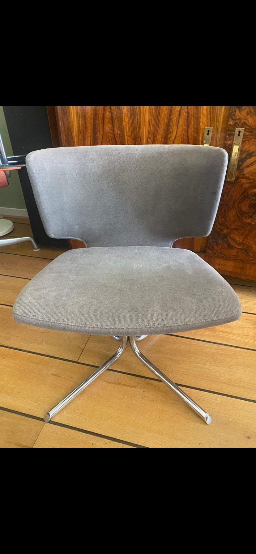 Viccarbe Wrapp Stoel - Design Stoel, Huis en Inrichting, Gebruikt, Ophalen of Verzenden, Eén, Stof
