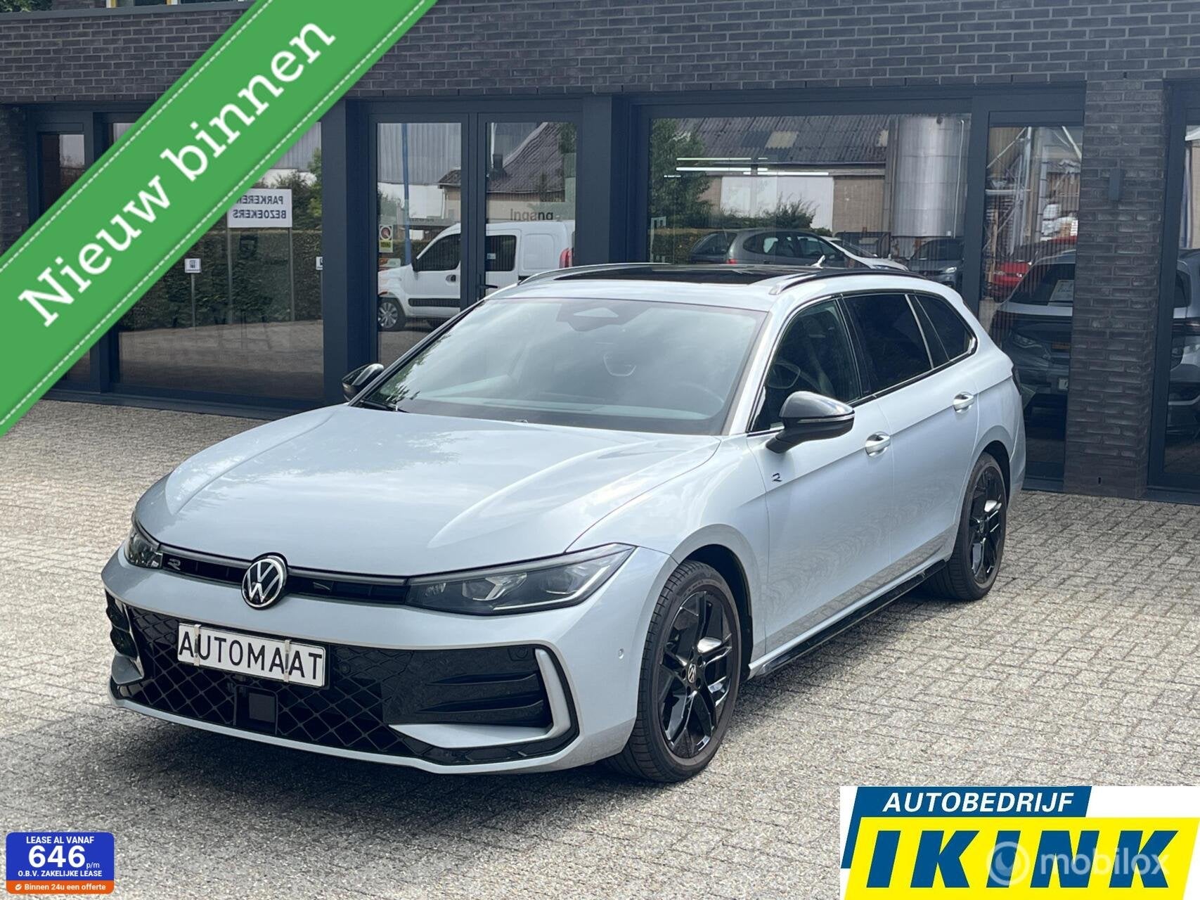 Volkswagen Passat Variant 1.5 eTSI R-Line Business, Auto's, Volkswagen, Euro 6, 4 cilinders, Leder en Stof, Origineel Nederlands