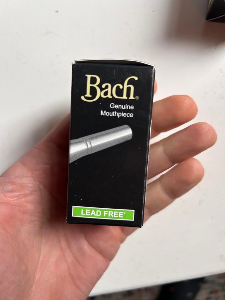 Bach Origineel Mondstuk 3367 Verzilverd - Franse Hoorn/Alt, Muziek en Instrumenten, Blaasinstrumenten | Hoorns, Ophalen of Verzenden