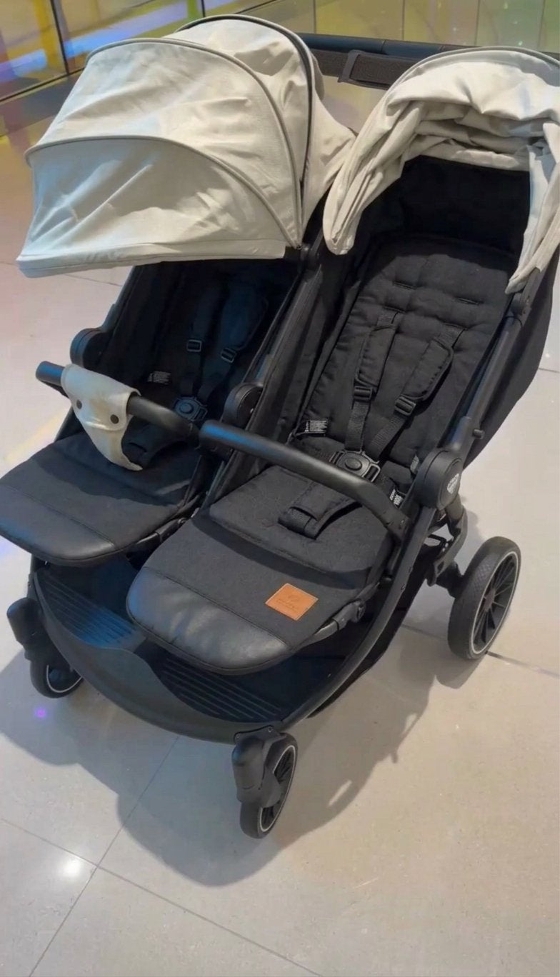 Born Lucky Duo Buggy Ranger Beige, Ophalen, Zo goed als nieuw, Overige merken, Verstelbare rugleuning