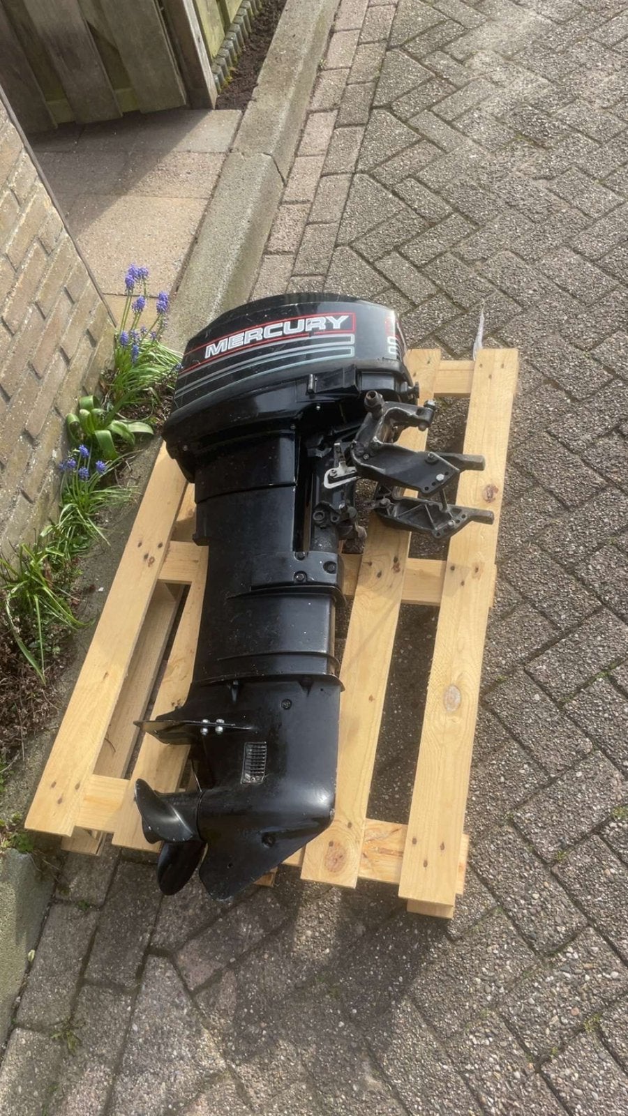 Mercury 20pk 2 takt, Watersport en Boten, Ophalen of Verzenden, Gebruikt