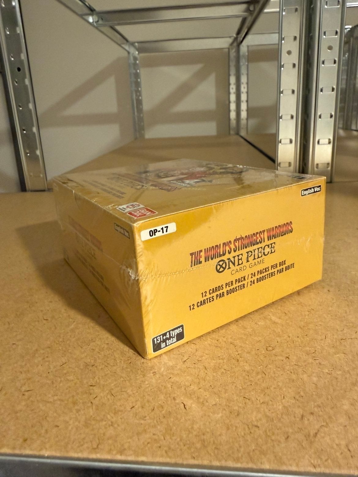 One Piece Card Game OP-17 Booster Box - The World's Stronges, Ophalen of Verzenden, Nieuw, Boosterbox