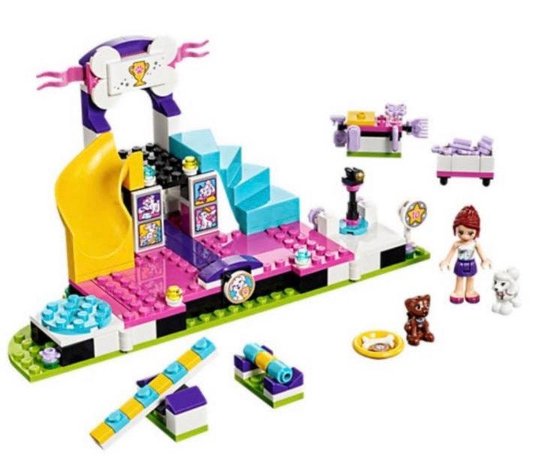 Lego Friends Puppy Kamioenschap 41300, Ophalen, Compleet, Gebruikt, Lego