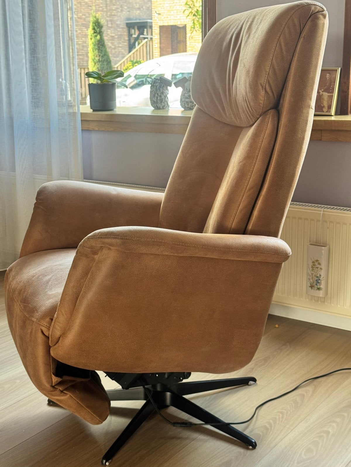 Relax fauteuil, Huis en Inrichting, Ophalen, Zo goed als nieuw, 75 tot 100 cm, 50 tot 75 cm