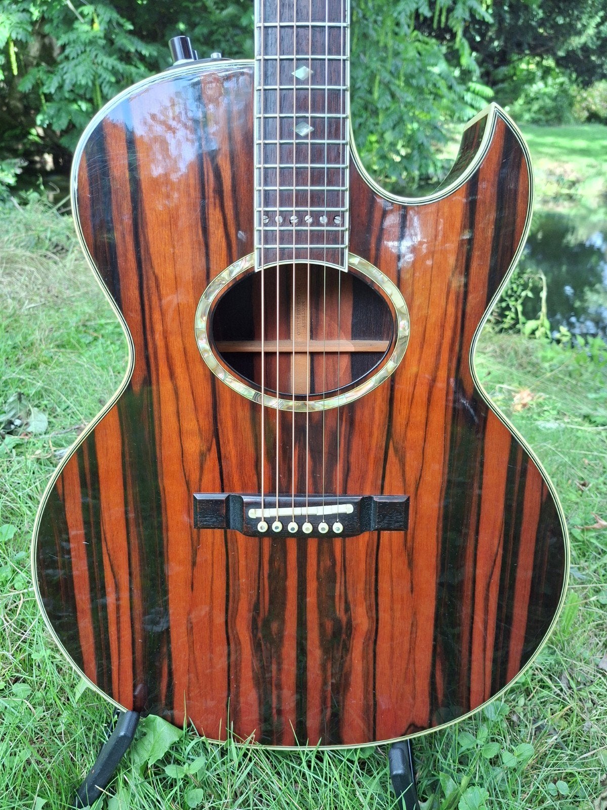 Washburn Monterey Custom Studio, Ophalen, Gebruikt, Western- of Steelstringgitaar, Met (piezo-)element