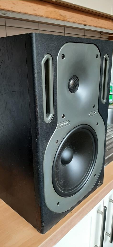 Behringer Truth B2031 actieve studiomonitor, Audio, Tv en Foto, Luidsprekers, Gebruikt, Front, Rear of Stereo speakers, 120 watt of meer