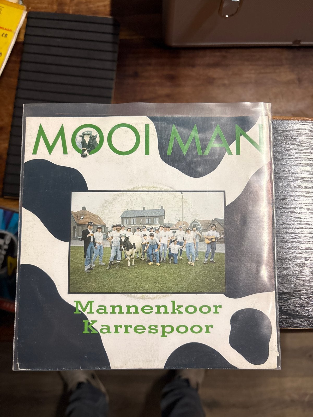Mooi Man - Mannenkoor Karrespoor (Vinyl Single), LP, Gebruikt, Originele persing, 7 inch