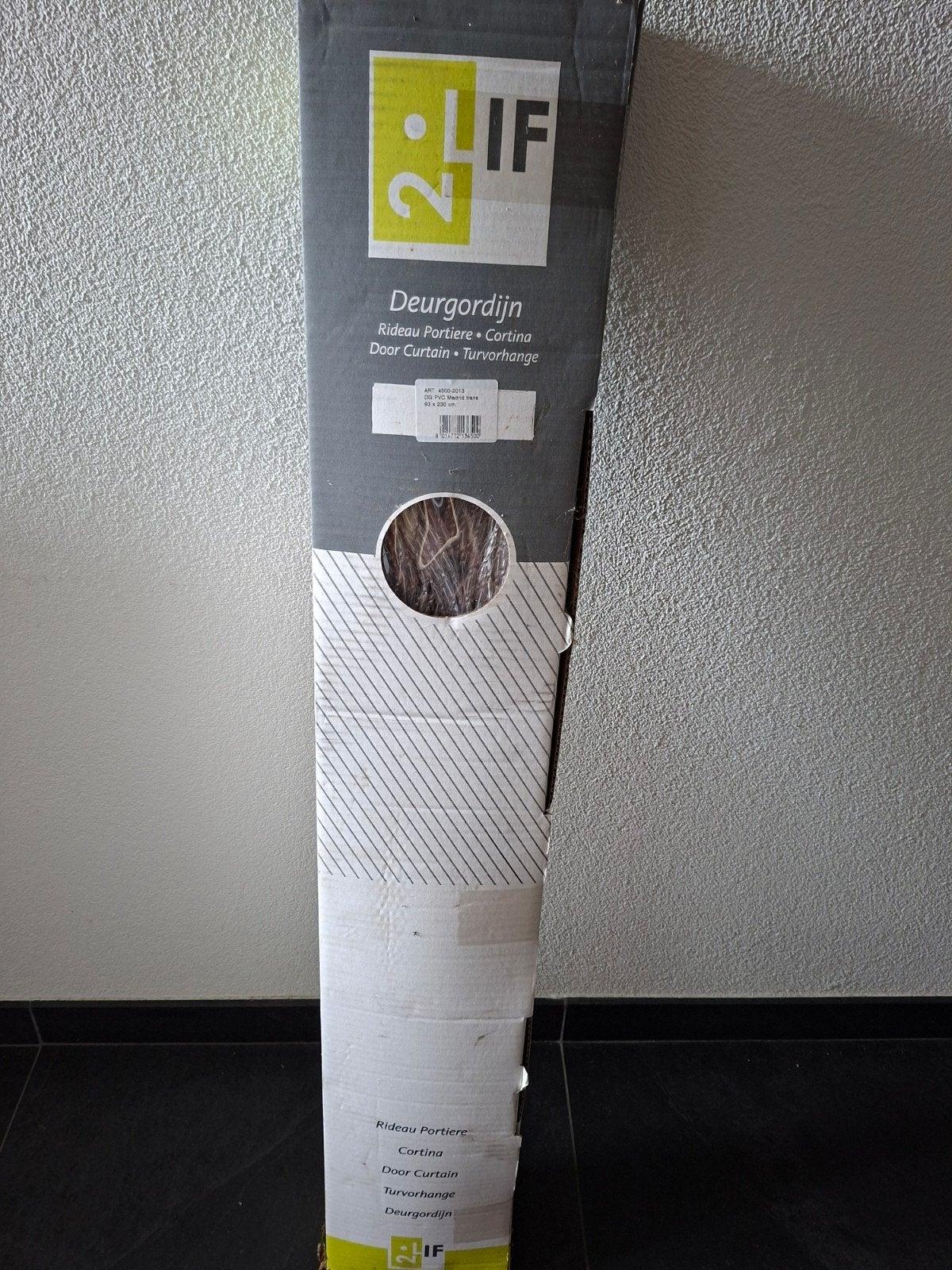 Nieuw 2LIFE Deurgordijn - Bruin Bamboe, Ophalen, Overige merken, Bruin, Nieuw