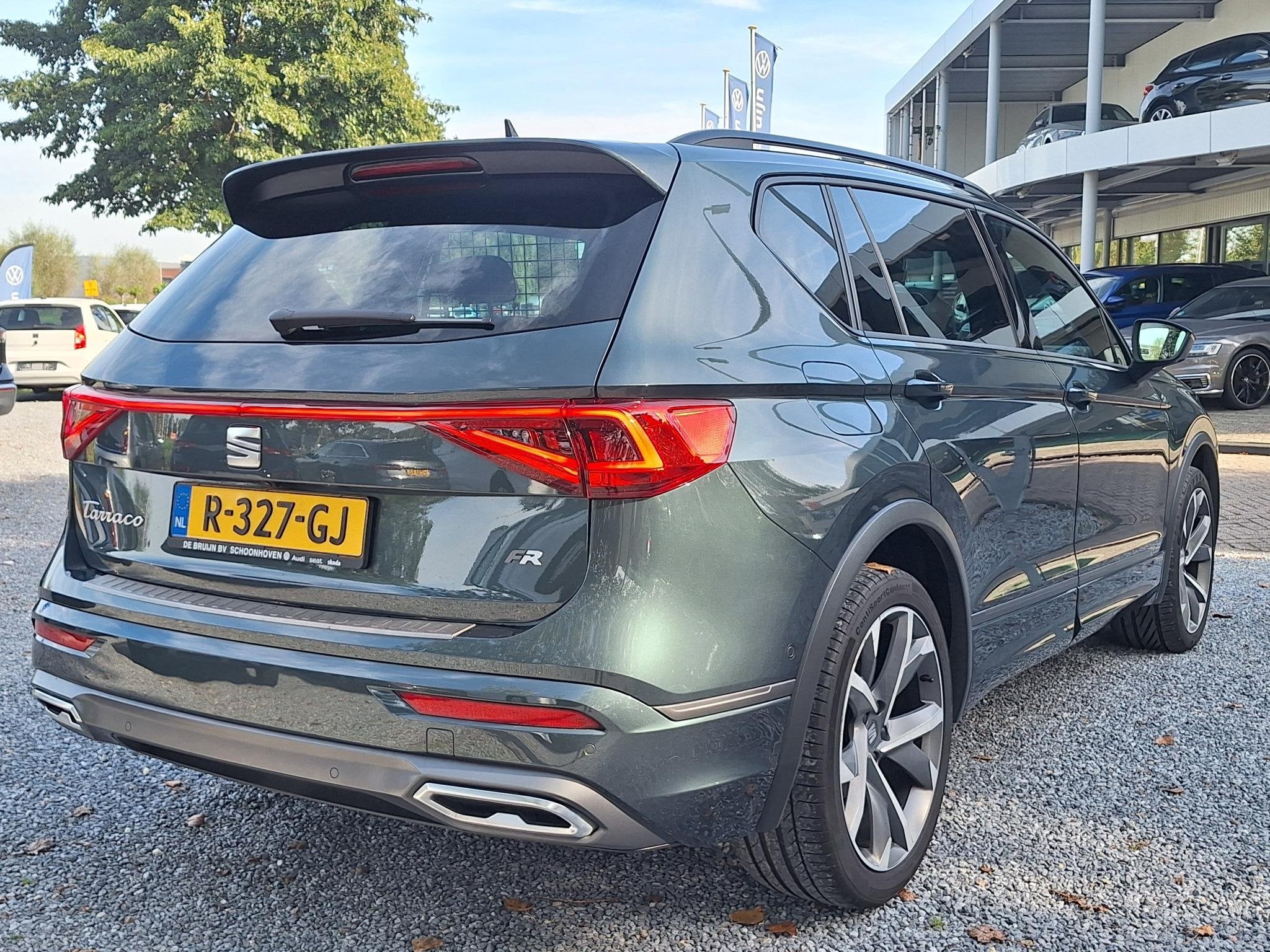 SEAT Tarraco 1.5 TSI 150pk DSG FR (Trekhaak,360 Camera,Virtu, 12 maanden, Stof, 4 cilinders, Verwarmde buitenspiegels