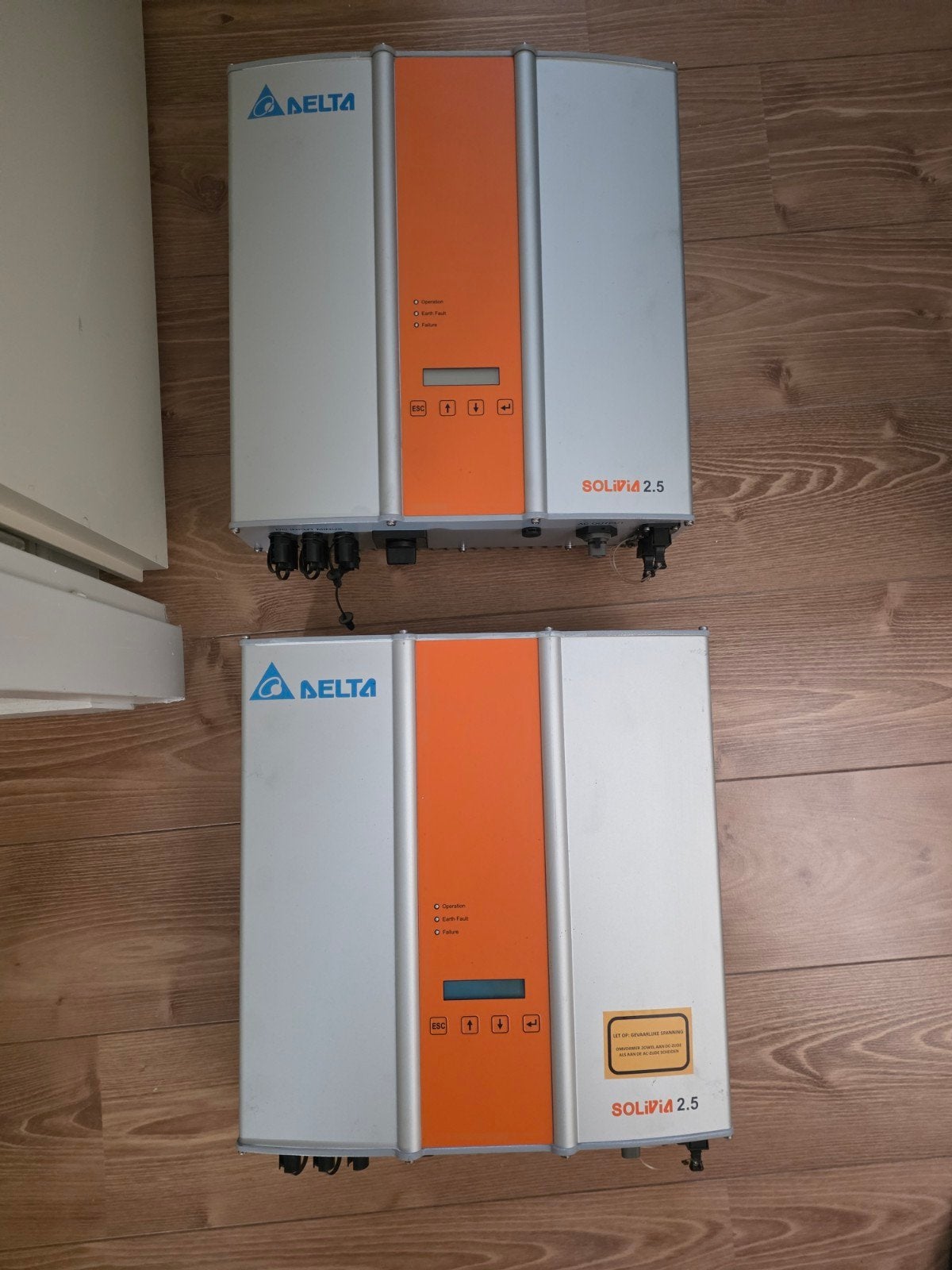 delta solivia omvormer 2.5 2st., Ophalen, Gebruikt, Overige typen