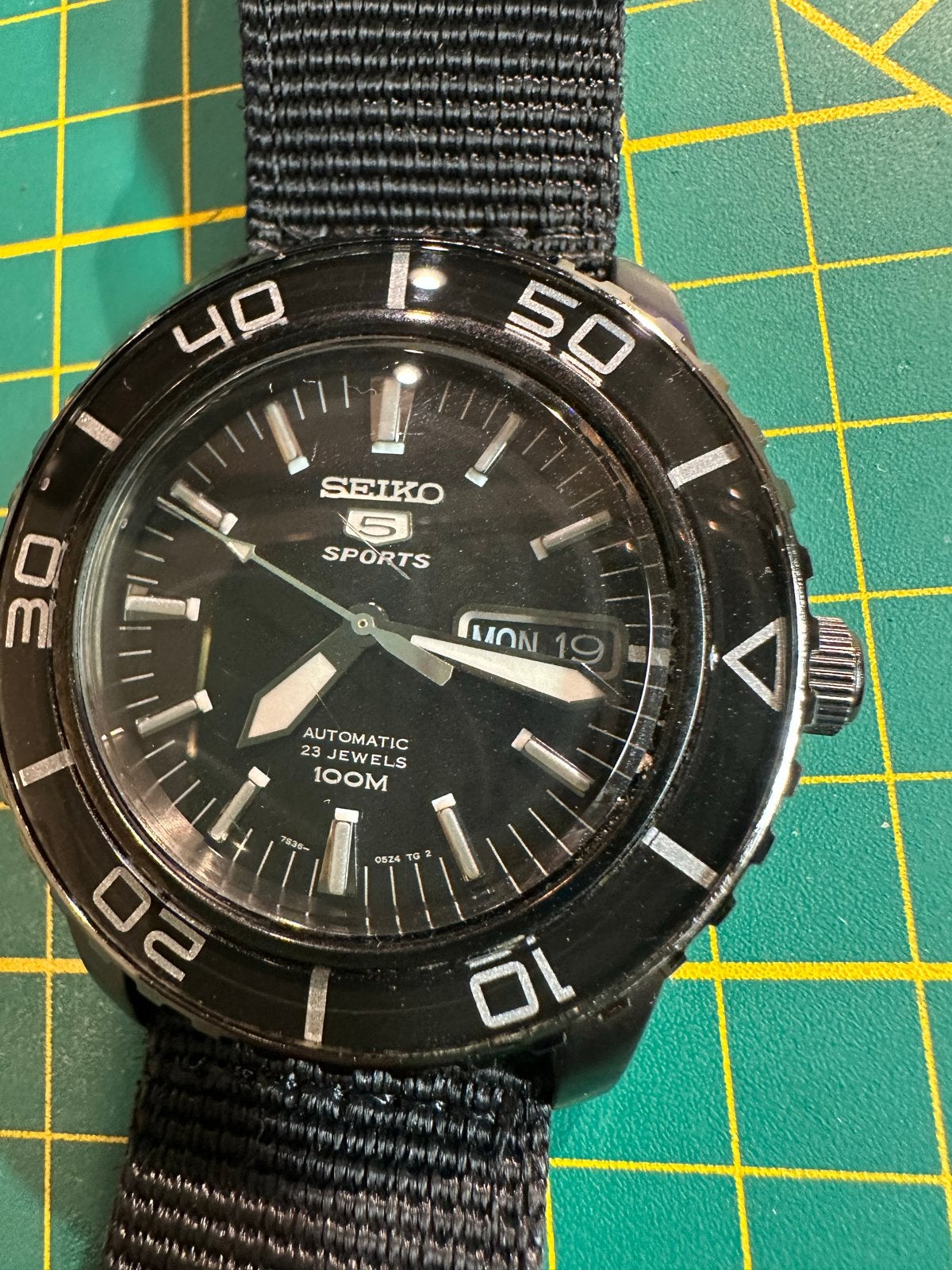 Seiko 5 SNZH53 "Fifty Five Fathoms" automatisch duikhorloge, Sieraden, Tassen en Uiterlijk, Horloges | Heren, Seiko, Gebruikt