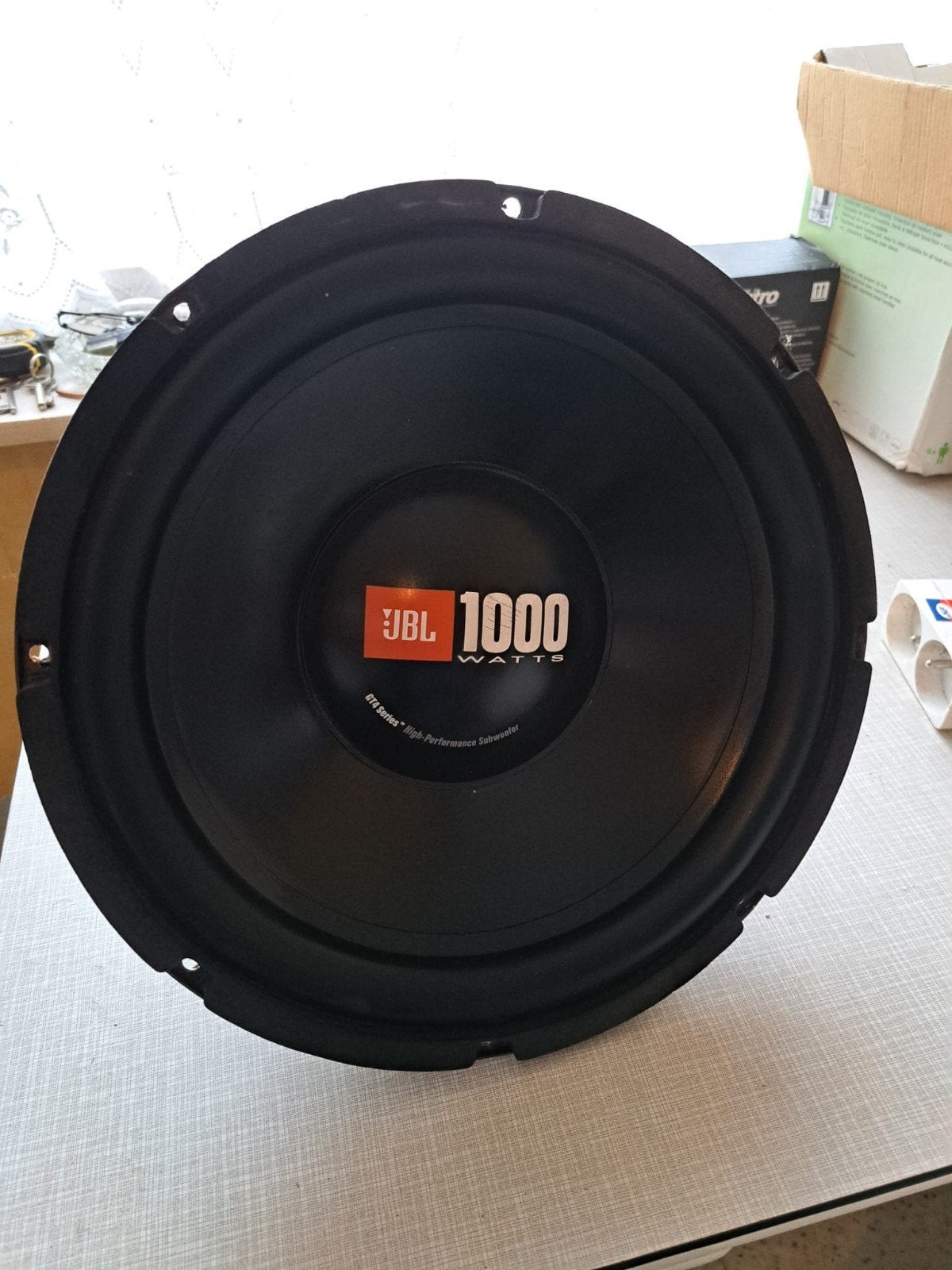 JBL GT4-12 Subwoofer 1000W Peak, 150 watt of meer, Gebruikt, Ophalen of Verzenden, Subwoofer