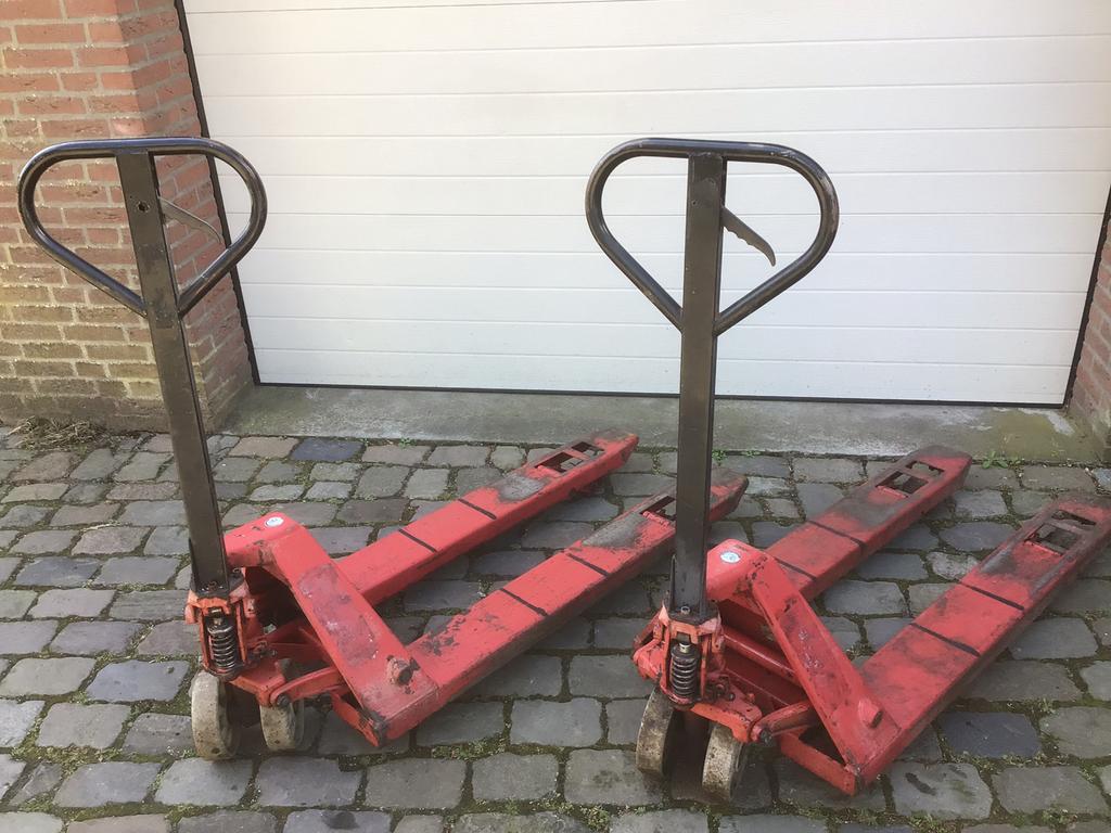 Palletwagen, 100 liter of meer, Ophalen, Zo goed als nieuw, Transportkar