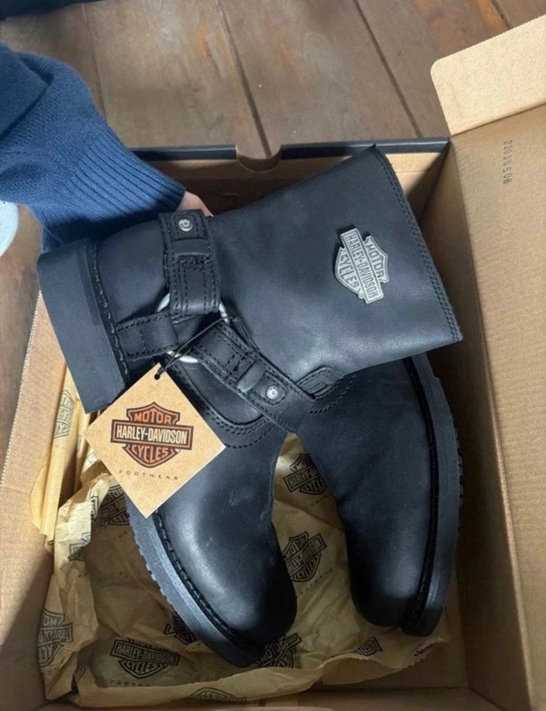 Harley Davidson Scout Boots Black, Kleding | Heren, Zwart, Boots, Nieuw, Ophalen of Verzenden