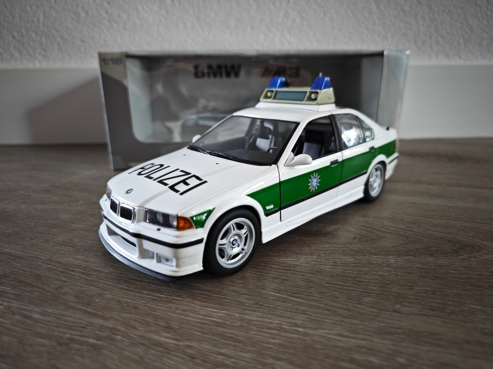 UT Models BMW M3 E36 Polizei, Ophalen of Verzenden, Gebruikt, Auto, UT Models