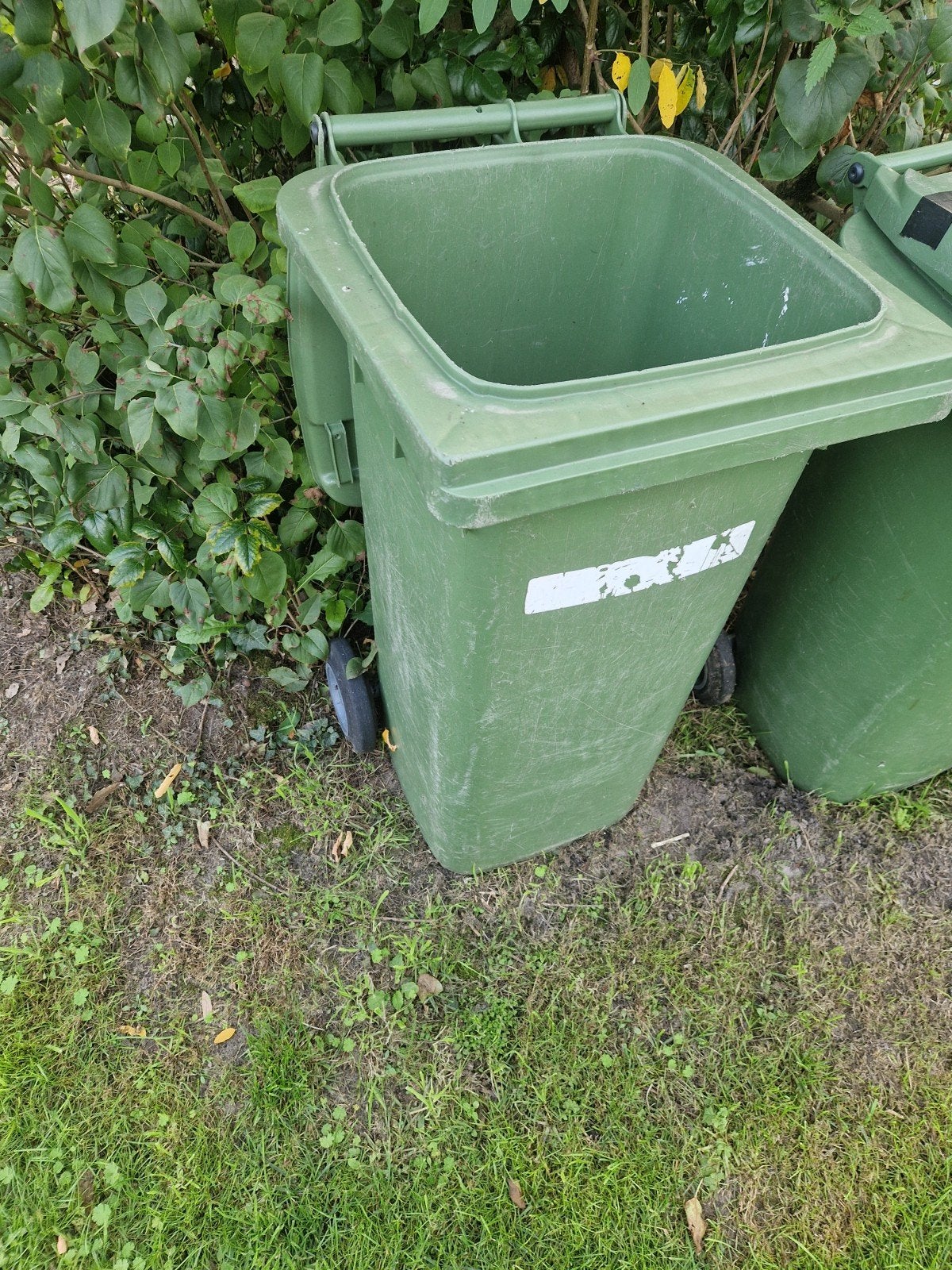 Groene afvalcontainer - niet waterdicht, Huis en Inrichting, Ophalen, Kunststof, Gebruikt, 40 liter of meer