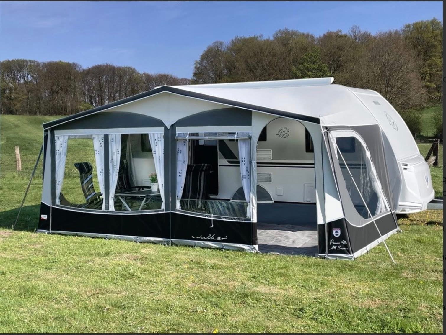 Walker Pionier voortent, Ophalen, Gebruikt, Walker Campingstyle