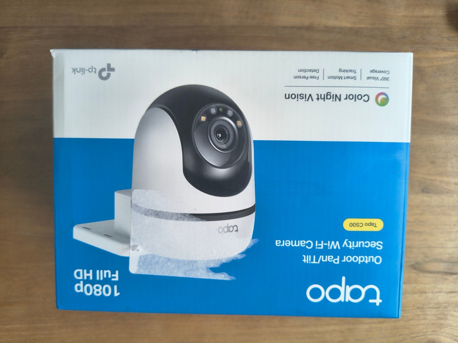 TP-Link Tapo C500 Outdoor Pan/Tilt Beveiligingscamera, Ophalen of Verzenden, Zo goed als nieuw, Buitencamera