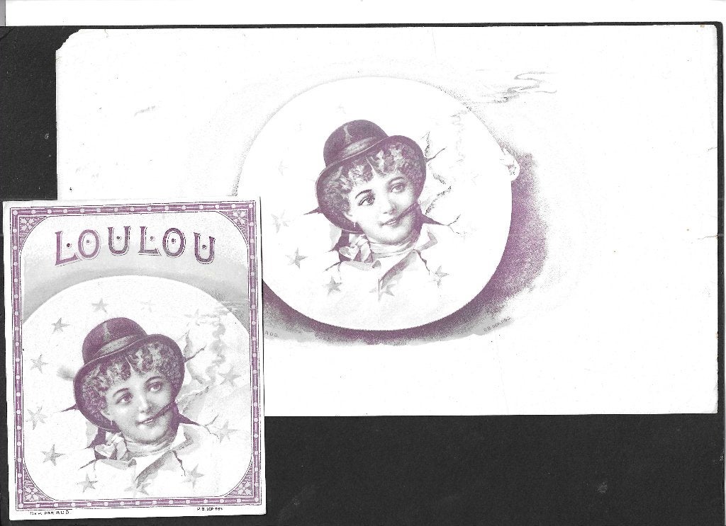 Nil089Etiket scan V5214, Ophalen, Gebruikt, Sigarenbandjes