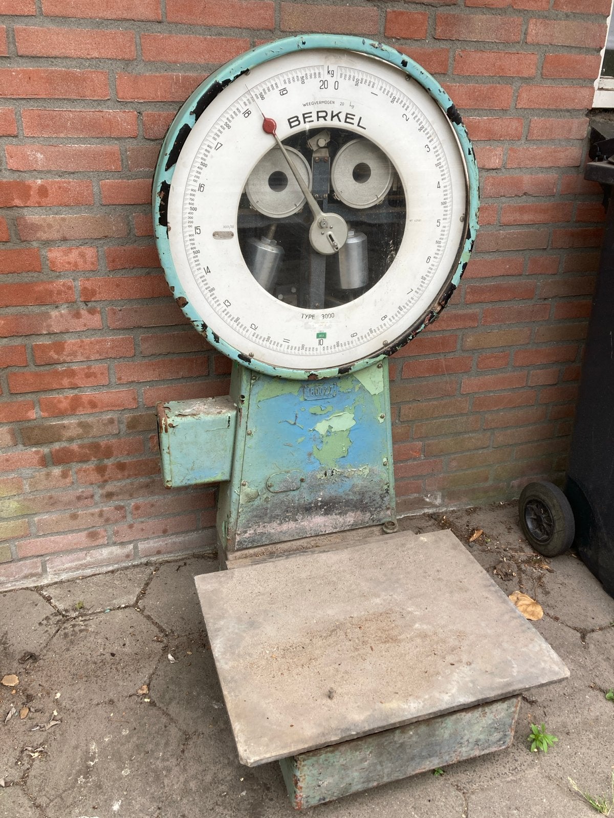 Berkel type 3000 weegschaal - decoratief, Ophalen, Gebruikt
