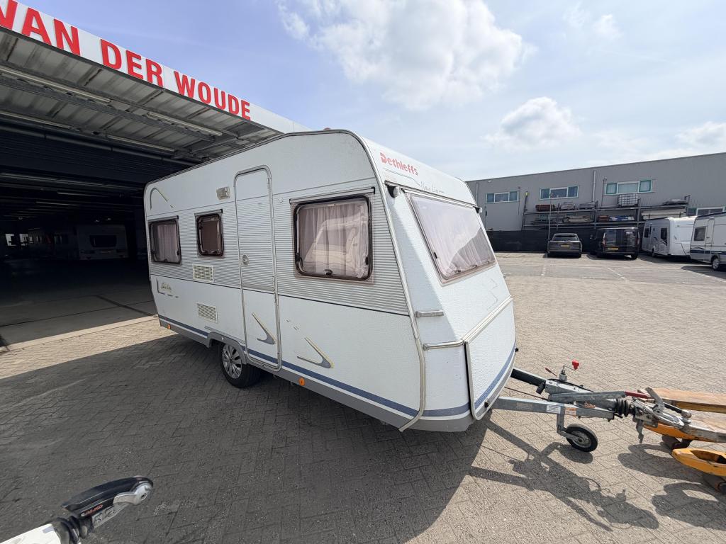 Dethleffs New Line 450 Voortent luifel uitbouw, Caravans en Kamperen, Standaardzit, Bedrijf, 750 - 1000 kg, Kachel