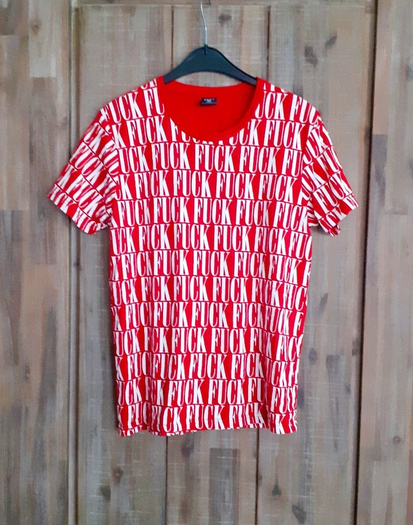 Shirt van FSBN maat XS, Kleding | Heren, T-shirts, Ophalen of Verzenden, Zo goed als nieuw, FSBN, Rood