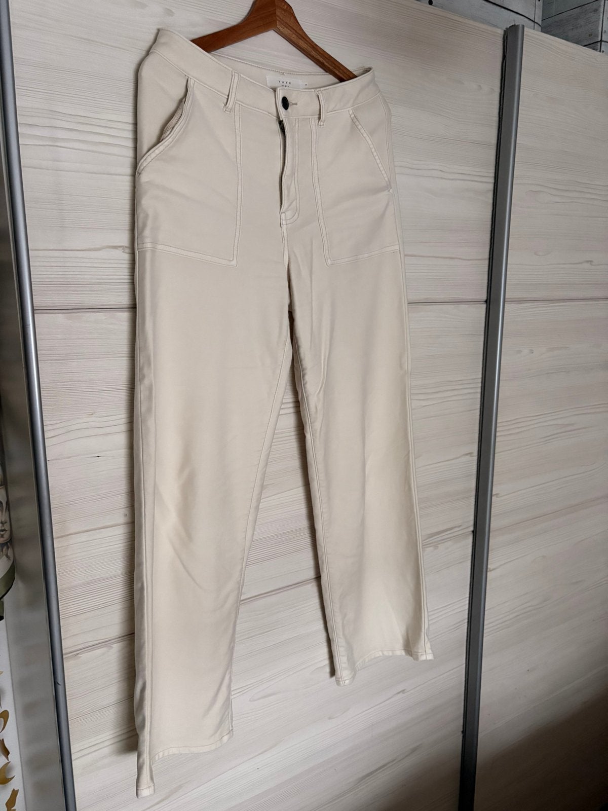 YaYa pantalon ZGAN, Beige, Ophalen of Verzenden, Zo goed als nieuw, Maat 36 (S)