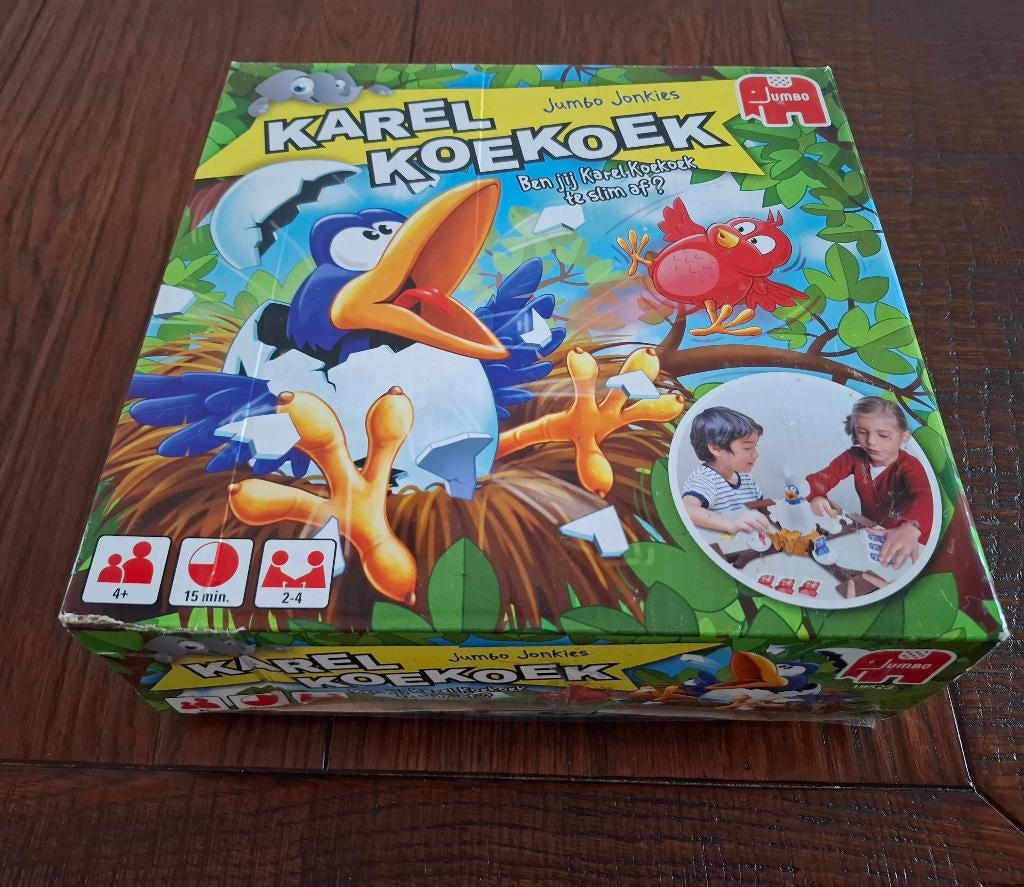 Karel Koekoek, Een of twee spelers, Ophalen, Zo goed als nieuw, Jumbo