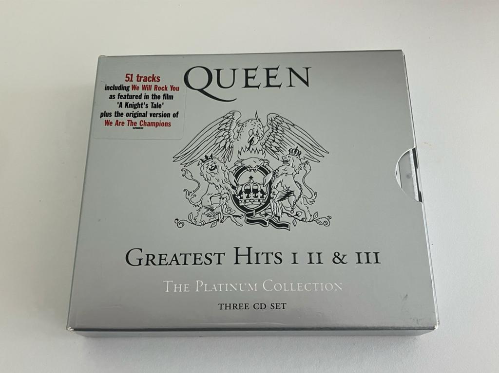 Queen Greatest Hits I II en III , the platinum collection, Ophalen of Verzenden, Zo goed als nieuw, Pop