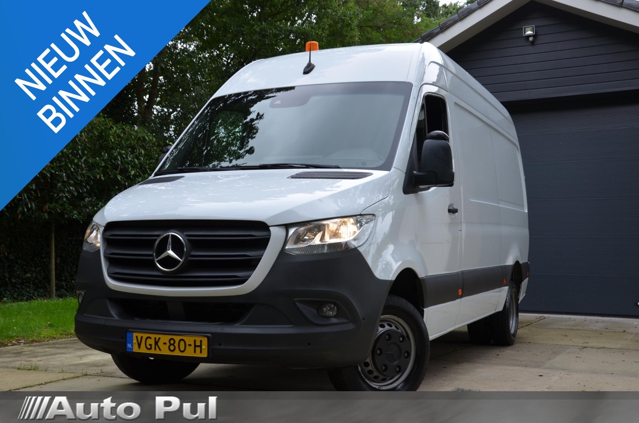 Mercedes-Benz Sprinter 516 2.2 CDI L2H2 DC EURO VI-D Werkpla, Gebruikt, 4 cilinders, 163 pk, Bedrijf